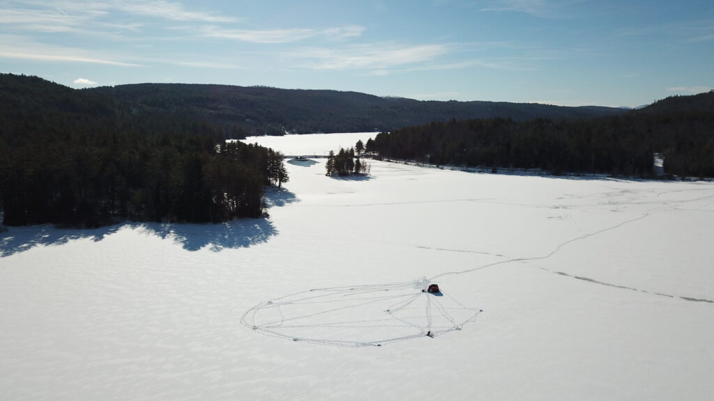Guided Ice Fishing in the Adirondack Mountains in New York